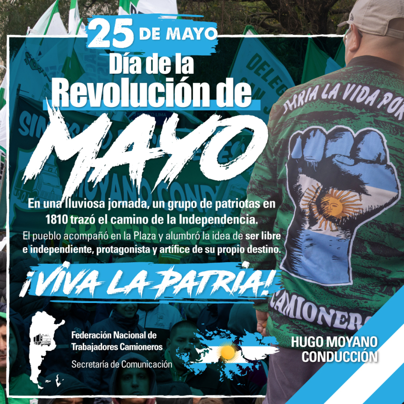25 de mayo - Día de la Revolución de Mayo