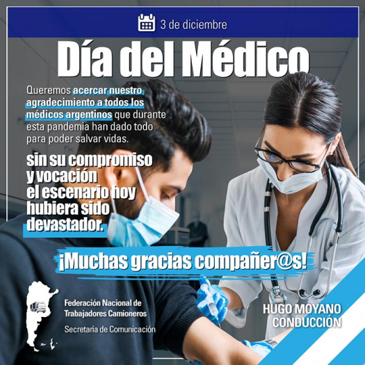 3 de Diciembre - Día del Médico