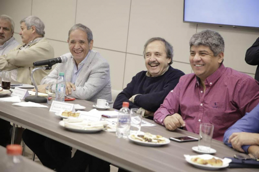 Reunión del Frente Sindical con Ricardo Alfonsín
