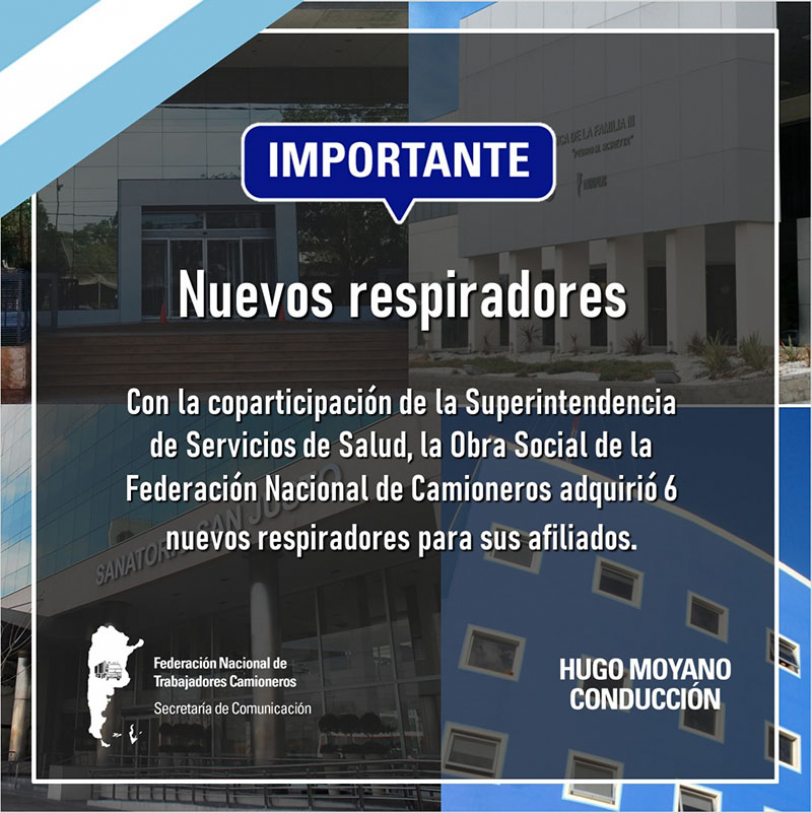 Nuevos respiradores