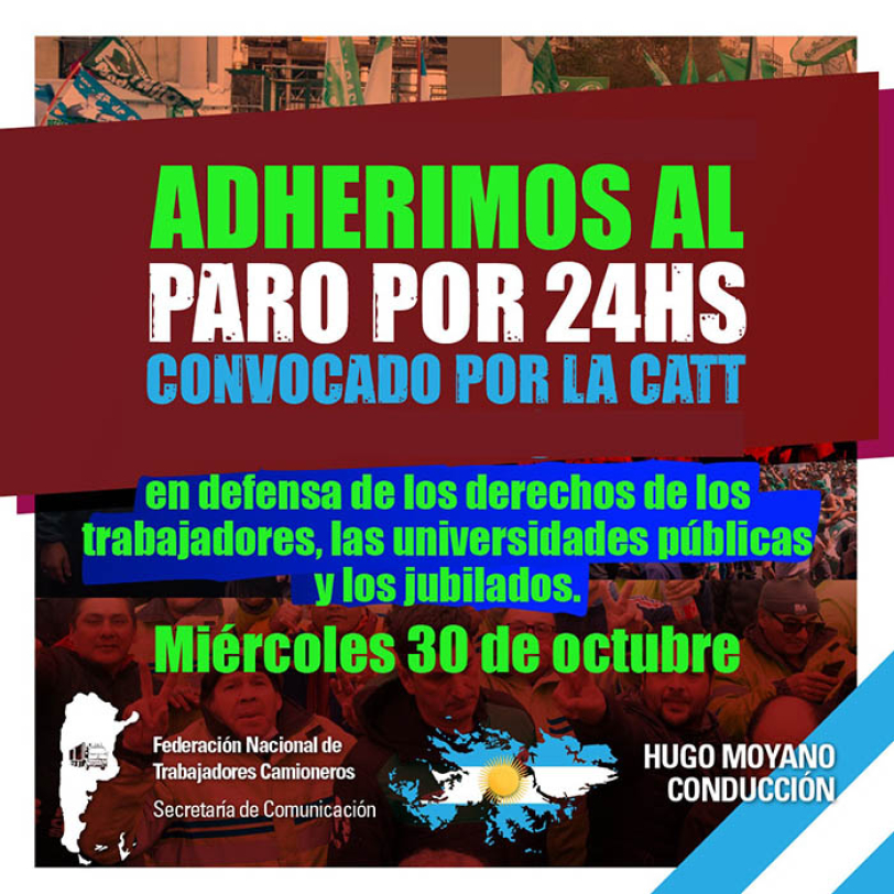 Paro General de Transporte / Miércoles 30 de octubre