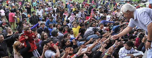 Río Negro: Miles de niños, miles de sonrisas