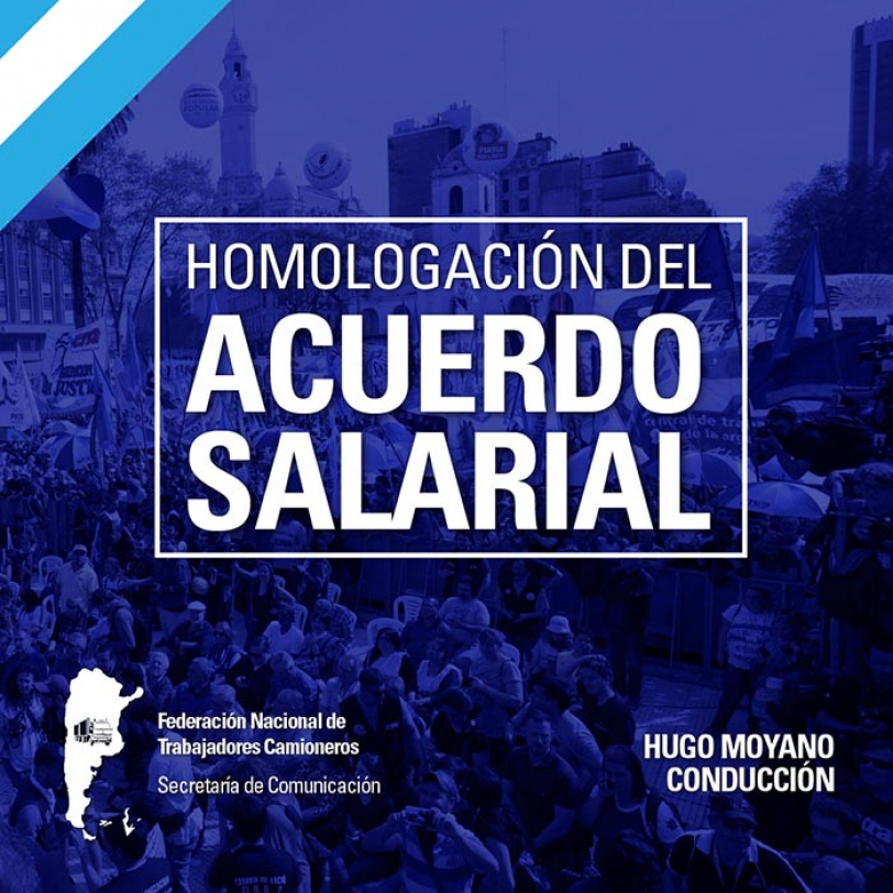 Homologación Acuerdo salarial mayo 2022