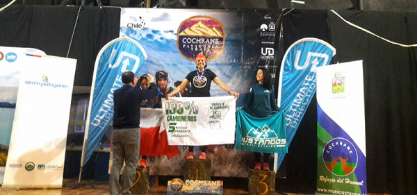 Josefina Martinez se subió al podio en Chile