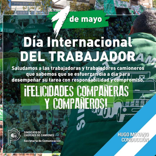 1ro. de Mayo Día Internacional del Trabajador