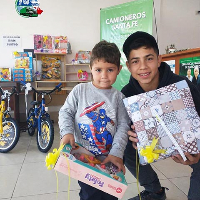 Festejo del día del niño en Santa Fe