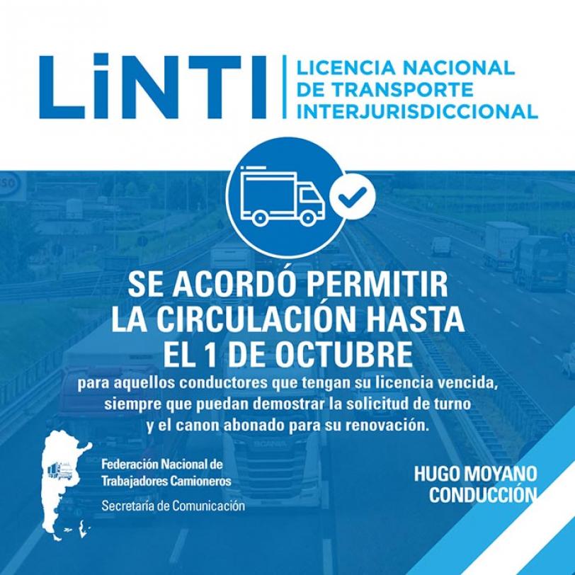 Circulación hasta el 1 de octubre