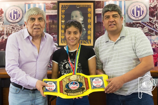 Campeona de oro