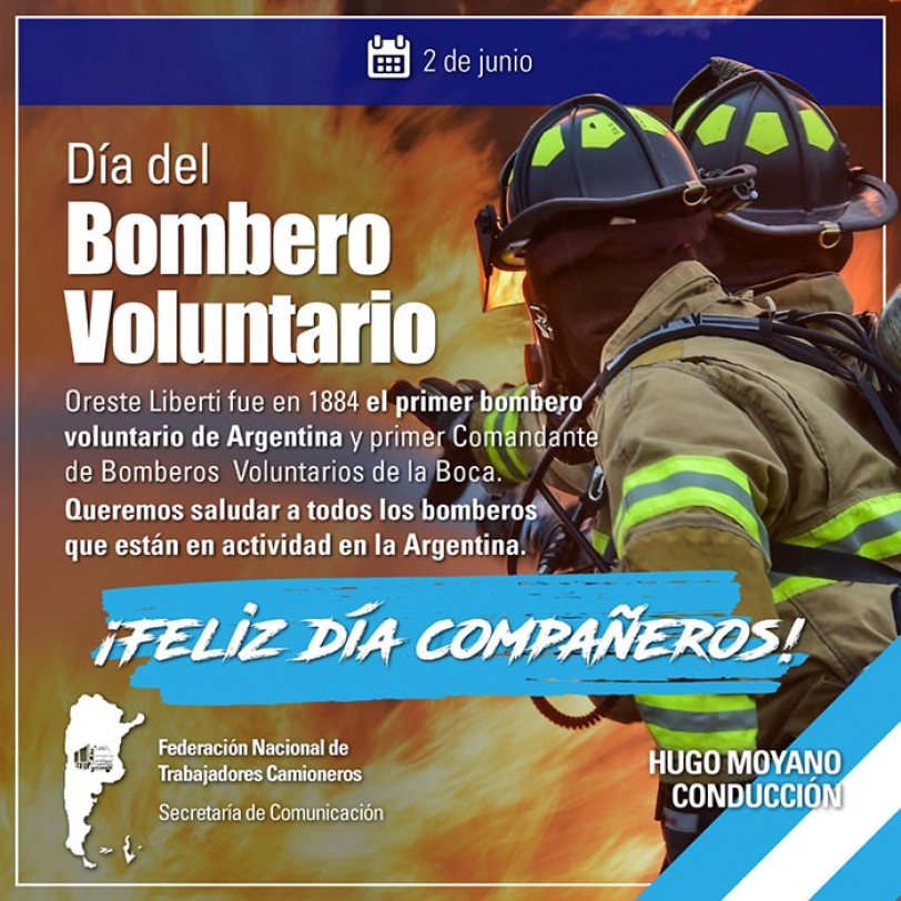 2 de junio - Día del Bombero Voluntario