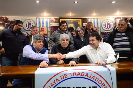 Visita de la Federación de Trabajadores del Transporte de Paraguay