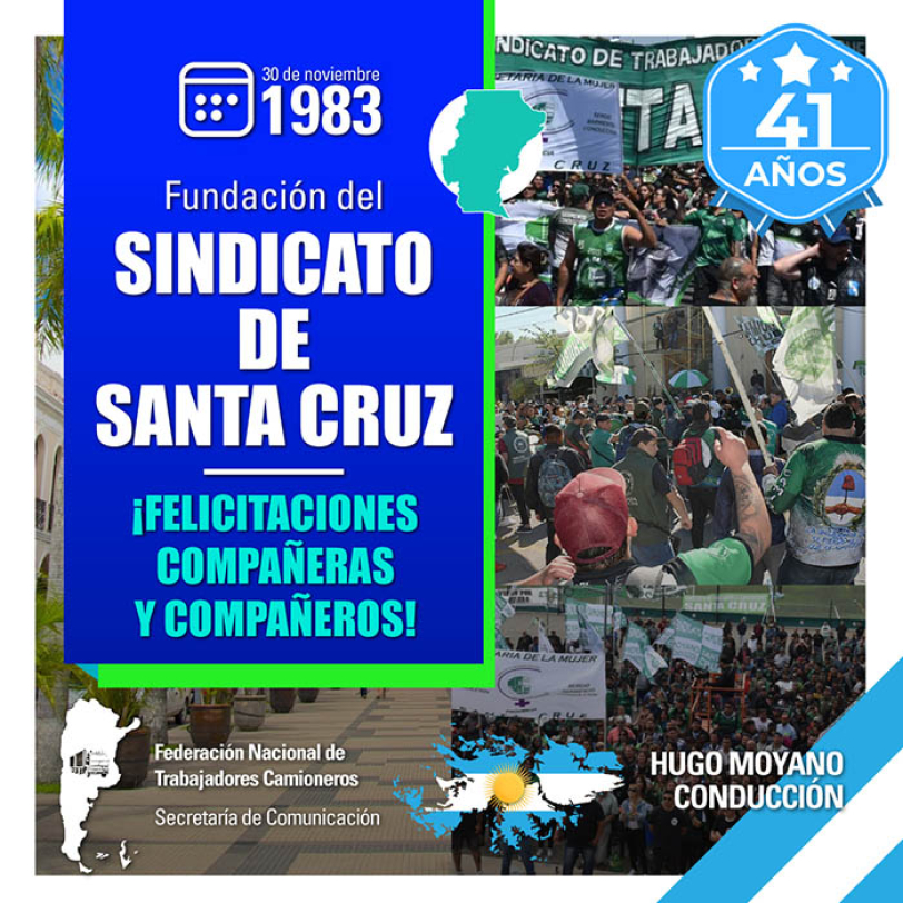 30 de noviembre 1983 Fundación del Sindicato de Santa Cruz