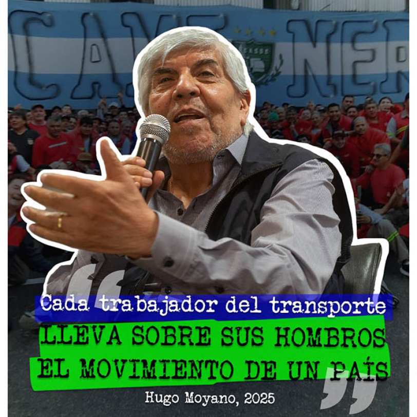 Frases del compa&ntilde;ero Hugo Moyano