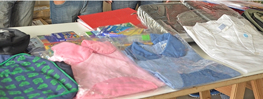 Chubut: entrega de kits escolares