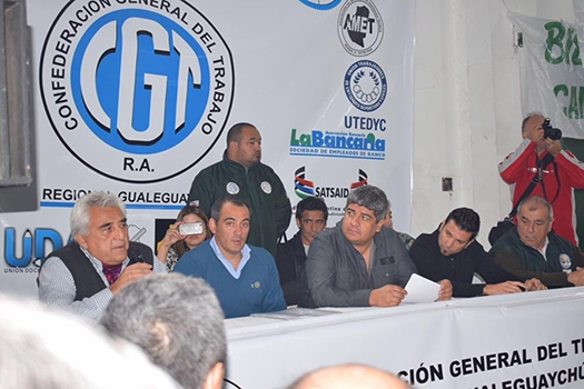Sindicato de Entre R&iacute;os: Normalizaci&oacute;n y unificaci&oacute;n de la CGT