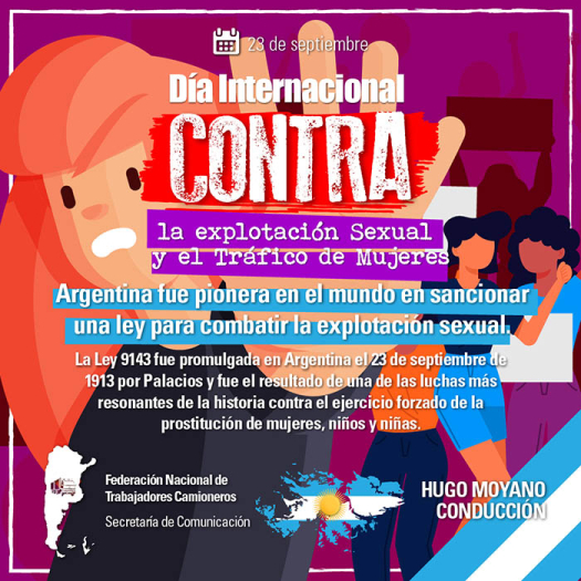 Día Internacional contra la explotación sexual y tráfico de mujeres