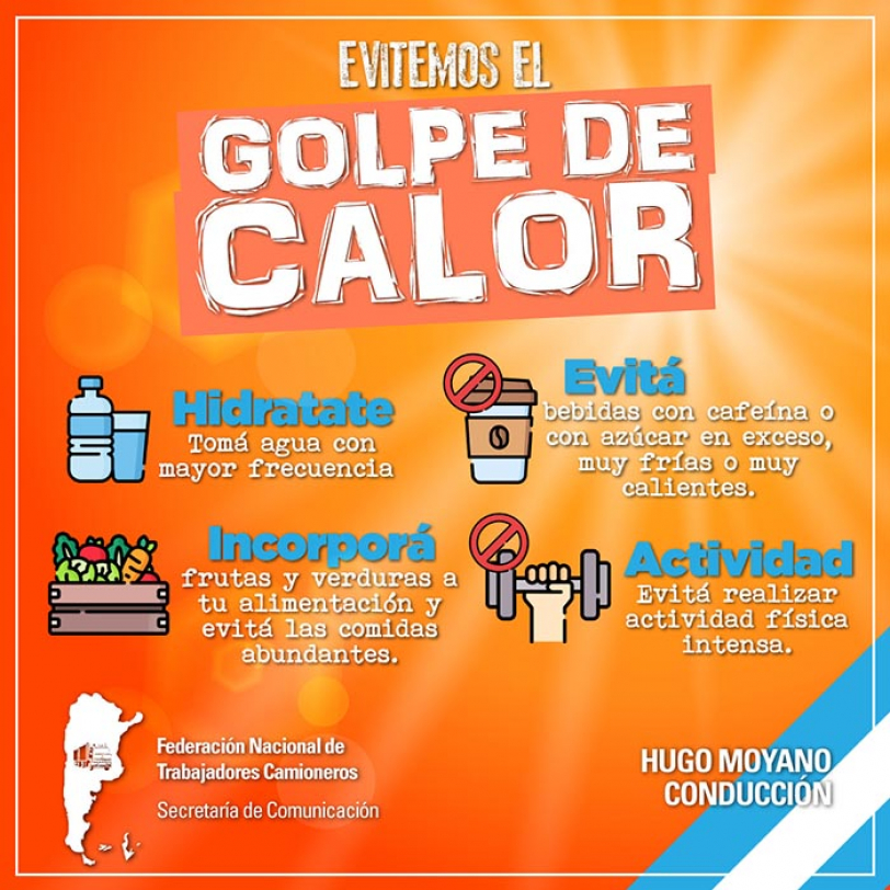 Evitemos el golpe de calor!