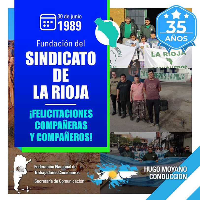 30 de junio de 1989 Fundación del Sindicato de La Rioja