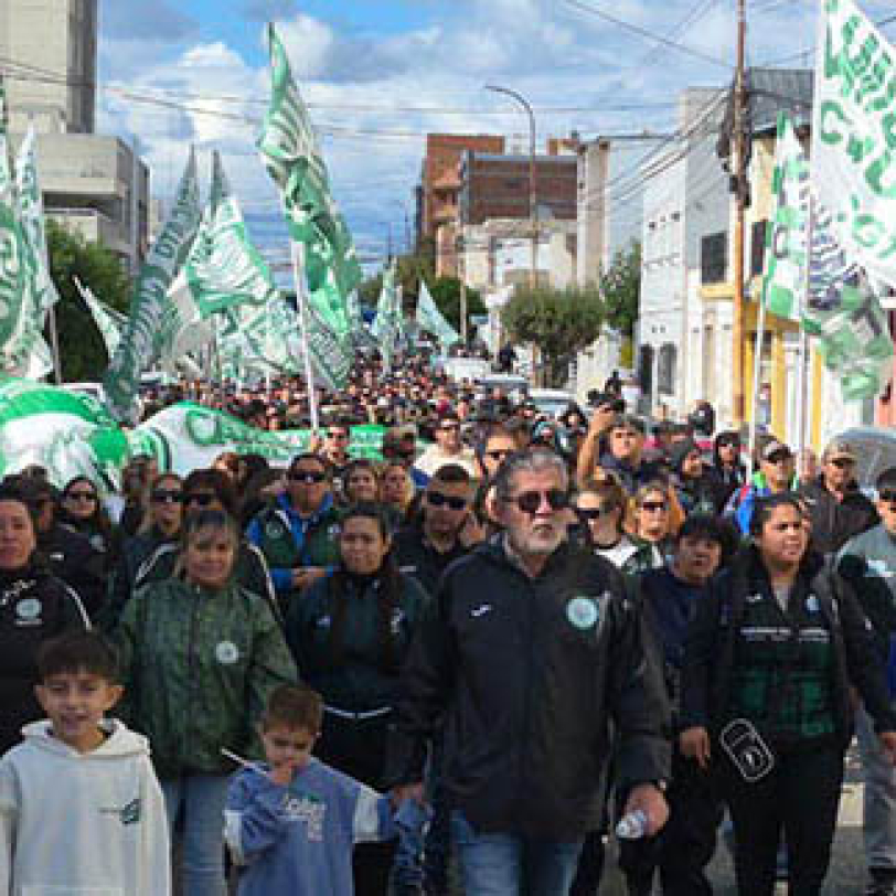 Movilizaci&oacute;n contra la Reforma Laboral / Sindicato de Chubut