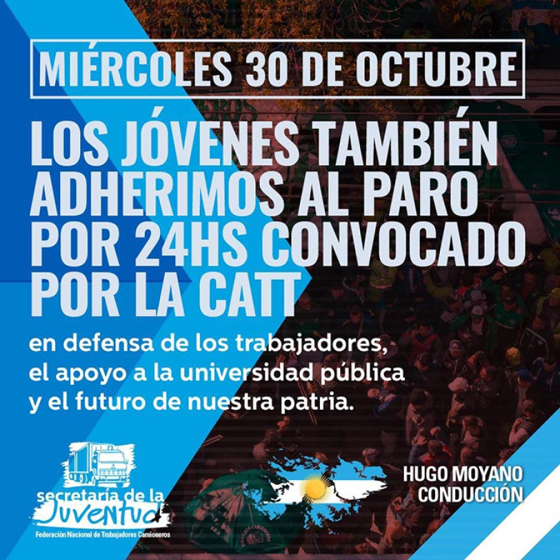 Paro General de Transporte / Miércoles 30 de Octubre