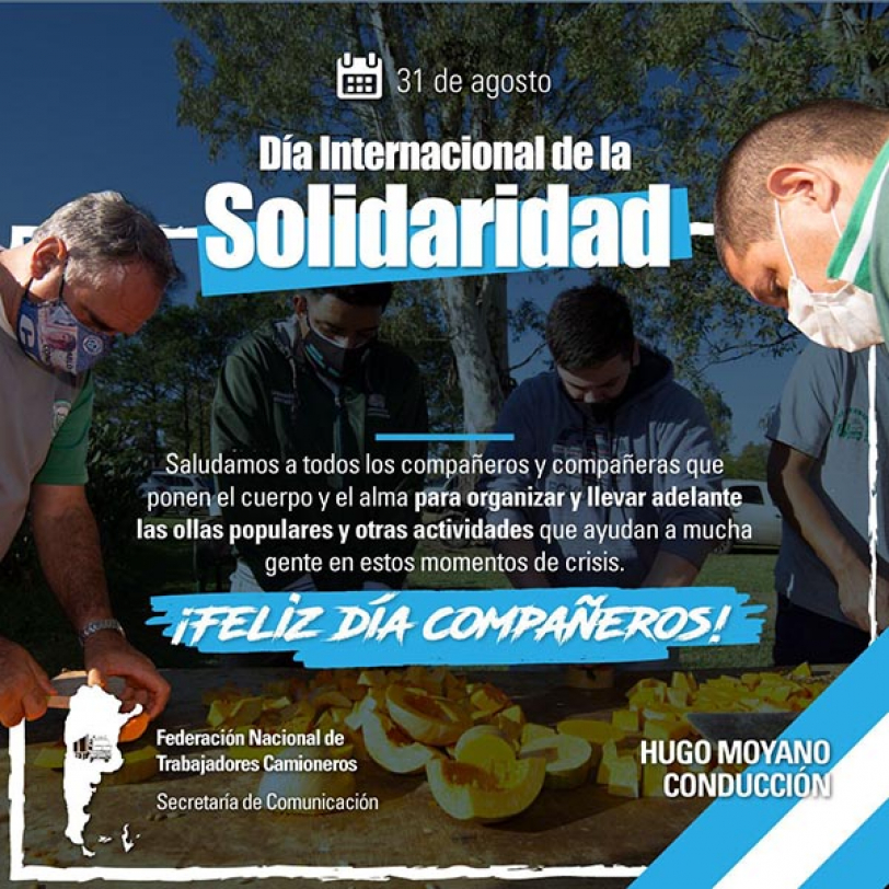 31  de agosto - Día Internacional de la Solidaridad