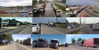 31 de marzo: contundente paro de Camioneros en todo el país