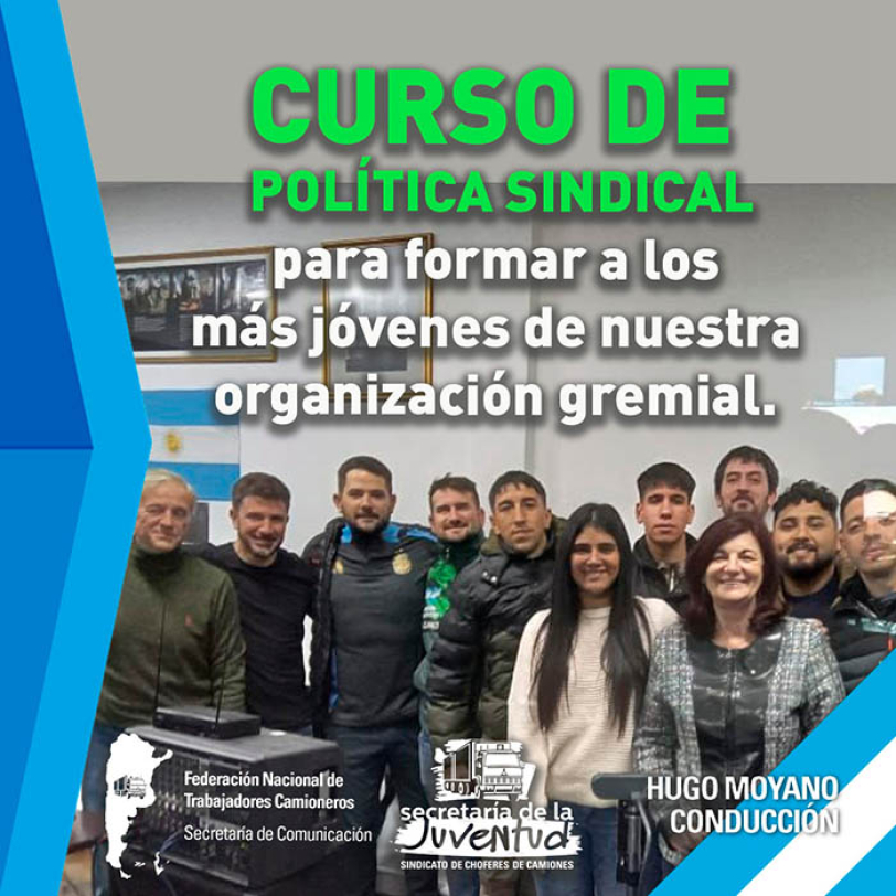 Curso de Política Sindical / Secretaría de la Juventud