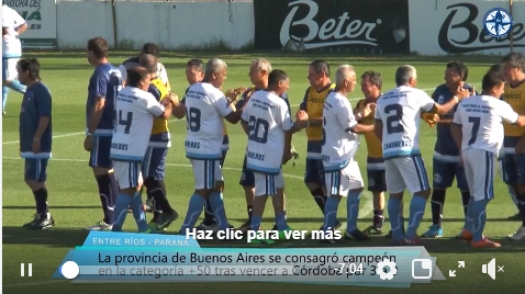 Final de categoría Torneo Interprovincial de Fútbol