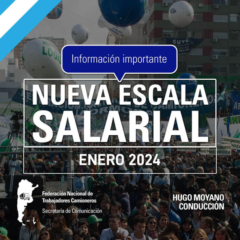 Nueva Escala Salarial Enero 2023