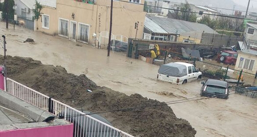 Temporal en Comodoro: Camioneros Chubut atendi&oacute; a sus afiliados