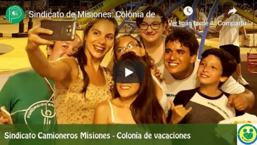 Sindicato de Misiones: Colonia de Vacaciones