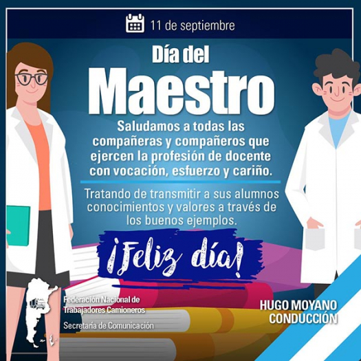 11  de septiembre - D&iacute;a del Maestro