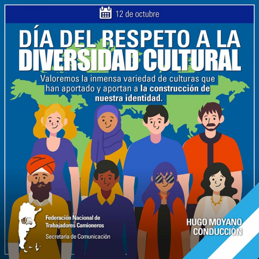 12 de octubre - D&iacute;a del Respeto a la Diversidad Cultural