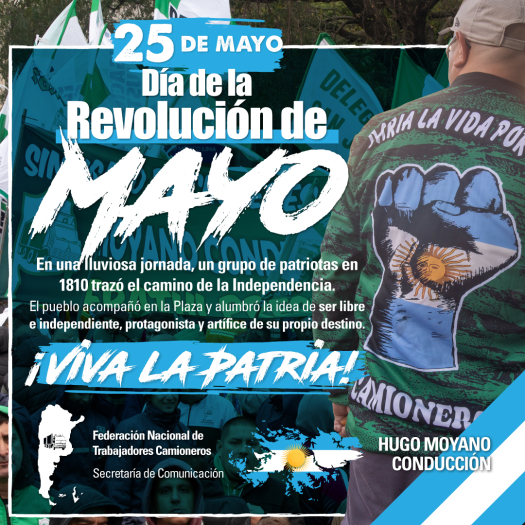 25 de mayo - Día de la Revolución de Mayo