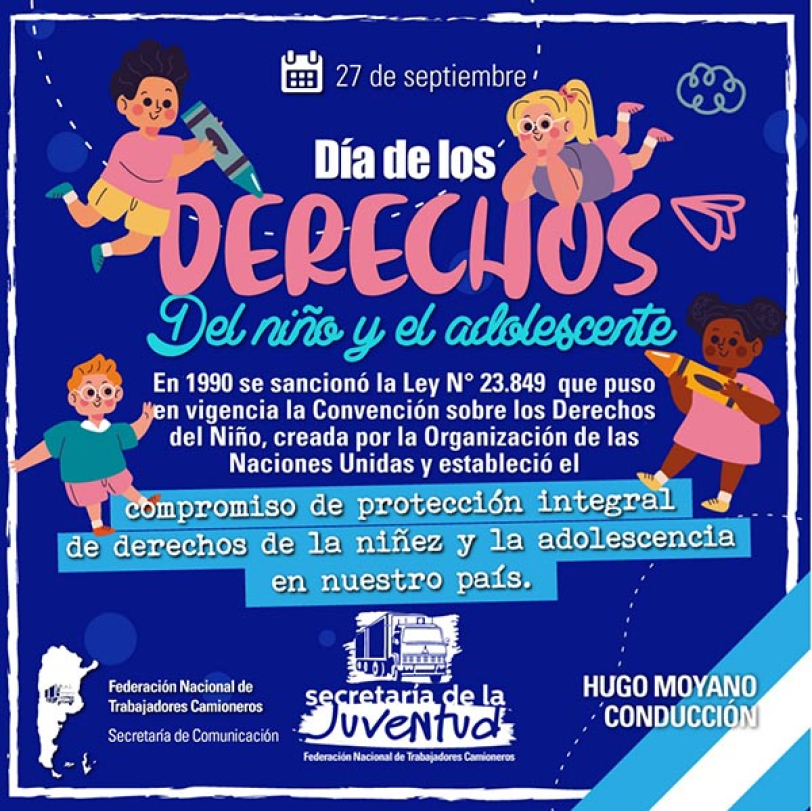 27 de septiembre - Día de los derechos del Niño y el Adolescente