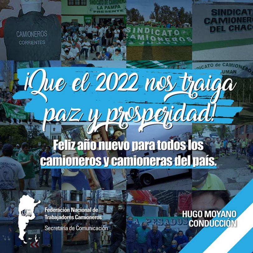 Feliz 2022 para todos los compañeros!