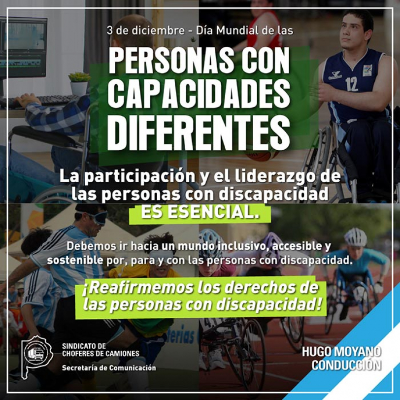 3 de Diciembre - Personas con capacidades diferentes