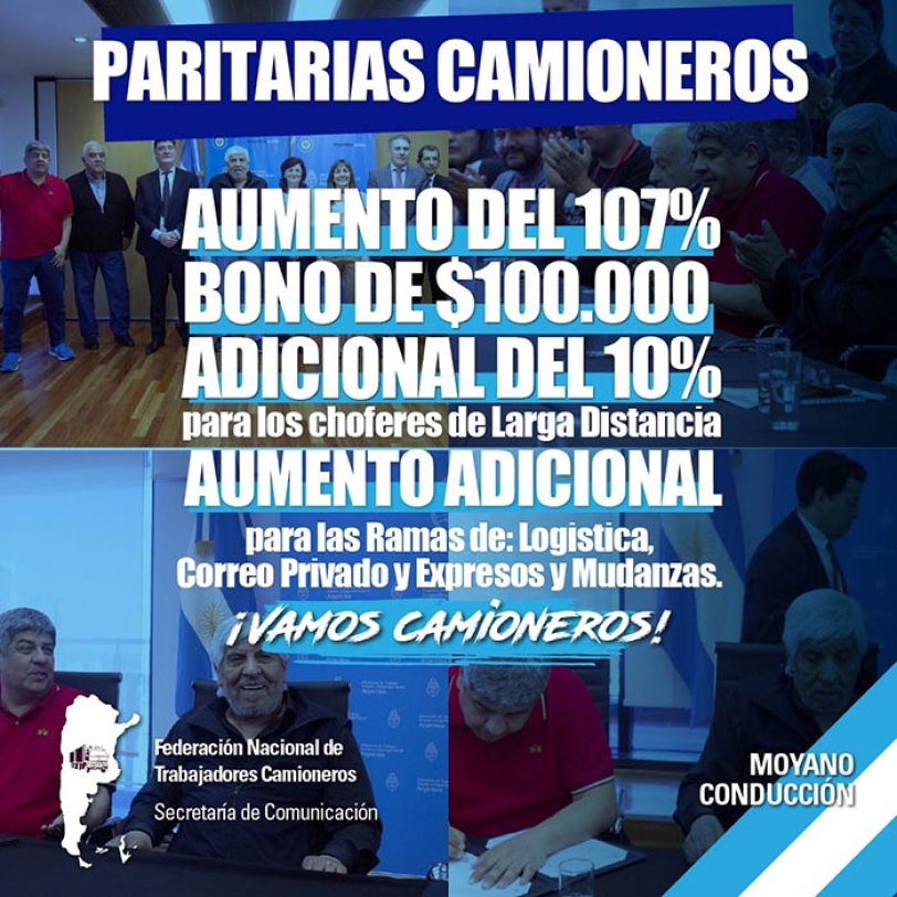 Paritarias Camioneros