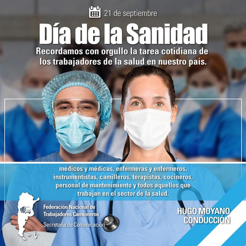 21 de septiembre - Día de la Sanidad