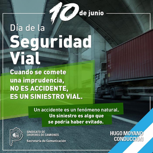 10 de junio - Día de la Seguridad Vial