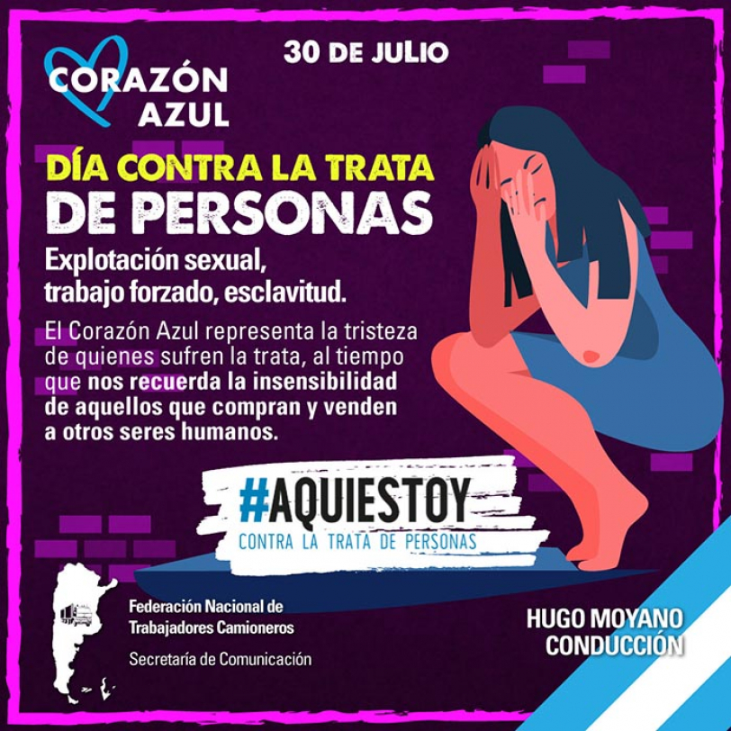 30 de julio -  Día Contra la Trata de Personas