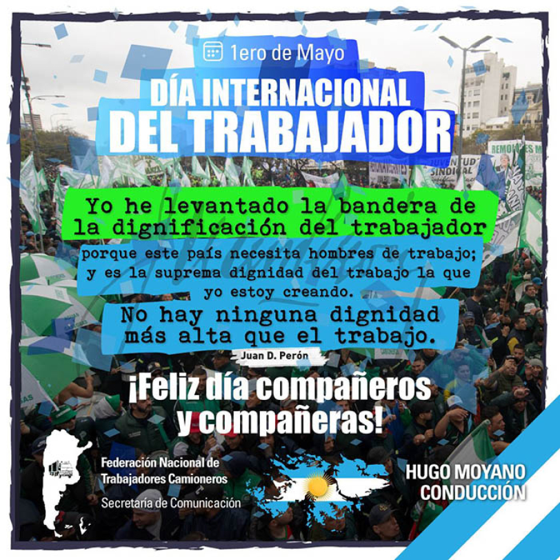 1 de mayo - Día Internacional del Trabajador