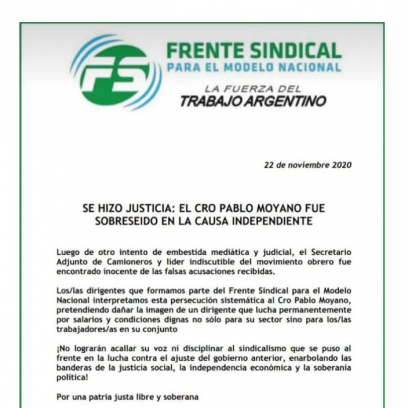 Se hizo justicia