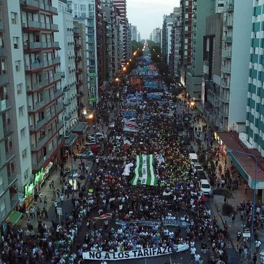 Marcha de las Antorchas en Mar del Plata