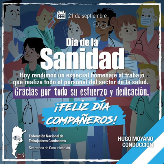 21 de septiembre - Día de la Sanidad