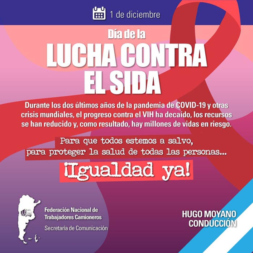 1 de diciembre - Día de la Lucha contra el SIDA