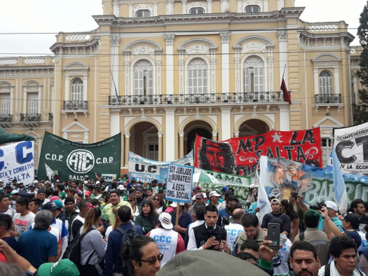 Imágenes del Paro General CGT, Sindicato de Salta