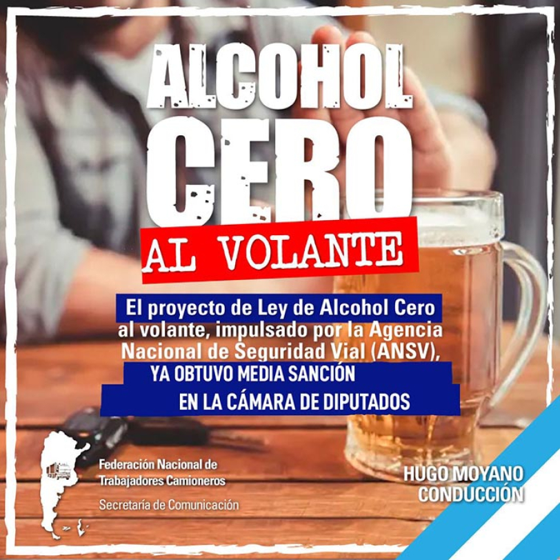 Alcohol cero al volante