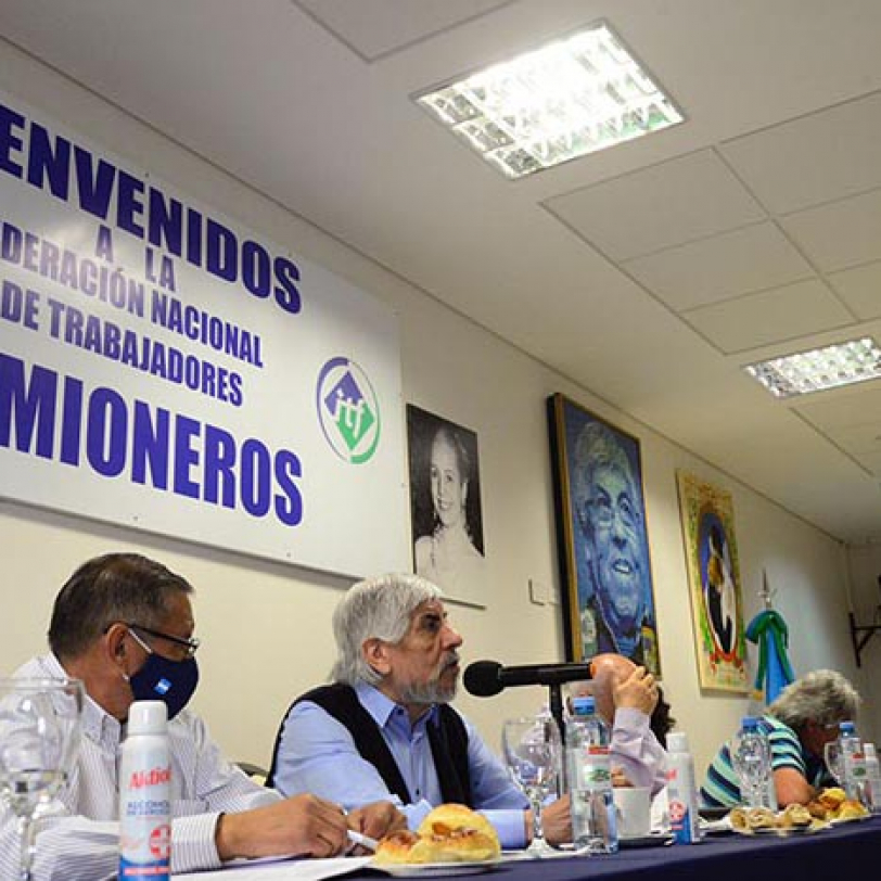 Reunión del Consejo Directivo de la Federación de Camioneros