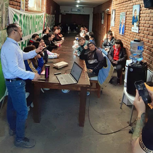 Capacitación de la Secretaría de la Juventud / Sindicato de Chubut