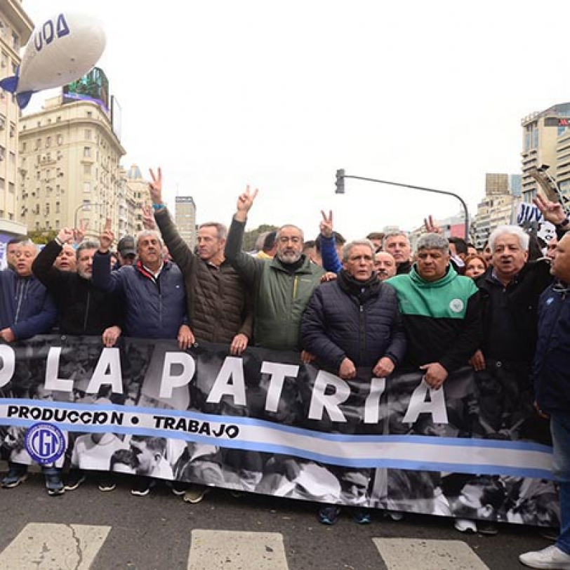 Marcha convocada por la CGT